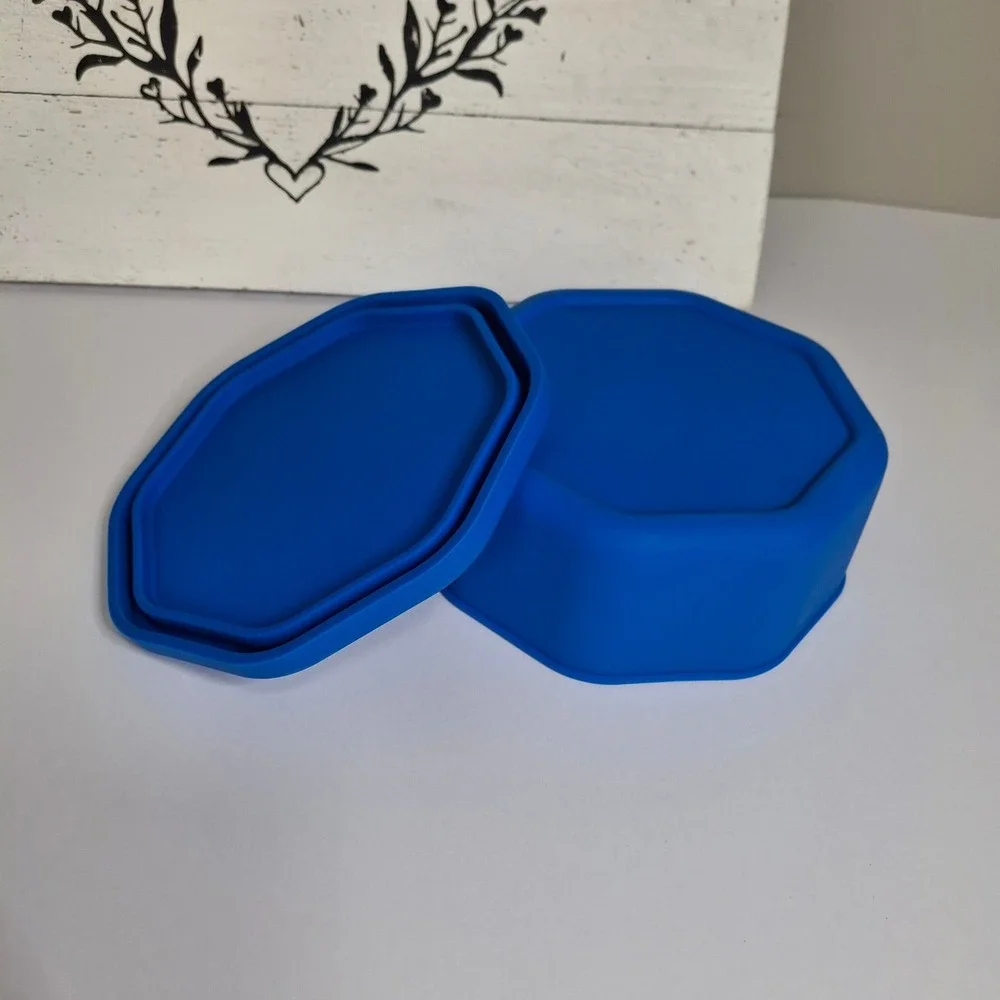 ADT Leftovers‎ Protected By Novelty Food Storage Container Blue Octagon